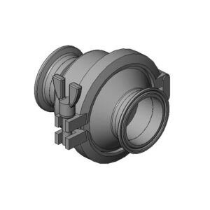 Valvula de retencion OD clamp-clamp Inoxpa A-316L DN-4" EPDM FDA