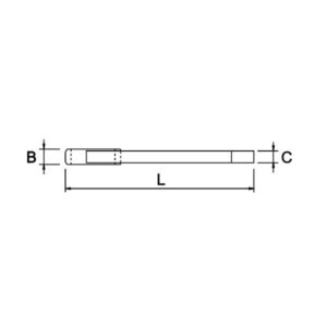 Llave estrella de golpe Ega Master 15/16" curva codigo 58378 - Imagen 3