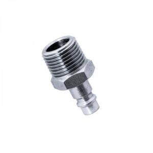 Adaptador rapido universal laton DN-5,5 rosca macho 1/4" - Imagen 1