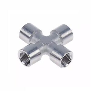 Cruz hembra laton niquelado 1/2"