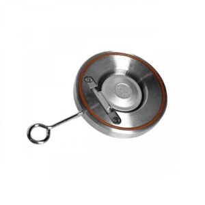 Valvula de retencion a clapeta a/inox. A-316 entre bridas (wafer) DN-150 PN-16