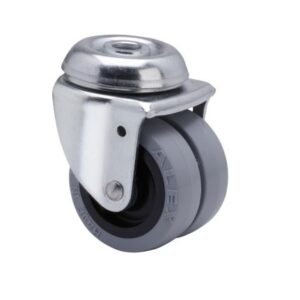 Rueda goma giratoria Alex diametro 50 mm. modelo 1-0569