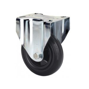 Rueda goma fija  Alex diametro 125 mm. modelo 2-4844