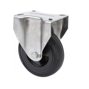 Rueda goma fija  Alex diametro 125 mm. modelo 2-4924