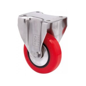 Rueda poliuretano fija Alex diametro 60 mm. modelo 2-4336