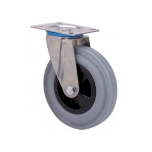 Rueda goma giratoria  Alex diametro 160 mm. modelo 2-4753