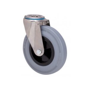 Rueda goma giratoria  Alex diametro 160 mm. modelo 2-4756