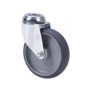 Rueda goma giratoria  Alex diametro 100 mm. 2-4621