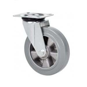 Rueda goma giratoria  Alex diametro 160 mm. modelo 2-4372