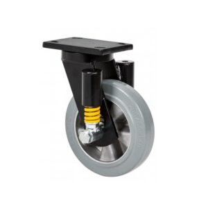 Rueda goma giratoria  Alex diametro 160 mm. modelo 2-4406