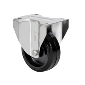 Rueda goma fija  Alex diametro 100 mm. modelo 2-4438