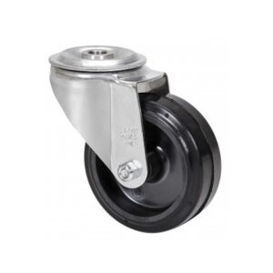 Rueda goma giratoria Alex diametro 100 mm. modelo 2-4444