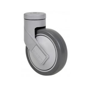 Rueda goma giratoria  Alex diametro 125 mm. modelo 2-4639
