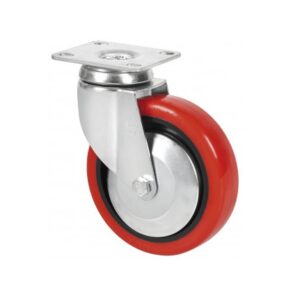 Rueda poliuretano giratoria  Alex diametro 100 mm. modelo 2-4674