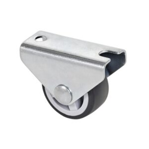 Rueda goma fija  Alex diametro 25 mm. modelo TW0291