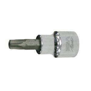 Punta atornilladora con vaso Ega Master 1/2" tamper torx TT-25 codigo 53116