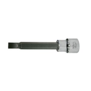 Punta atornilladora con vaso Ega Master 1/2" larga punta plana 2,0x12 mm. codigo 53129