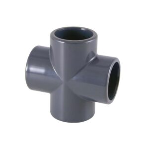Cruz 90º PVC encolar D-50 mm. PN-16