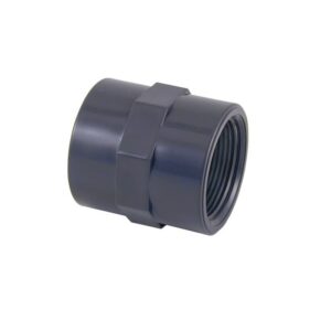 Manguito PVC rosca hembra 1-1/2" PN-10