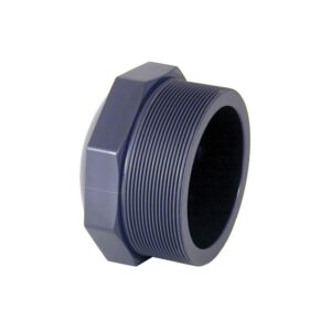 Tapon PVC rosca macho 1-1/4" PN-10