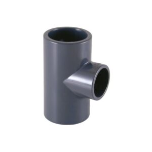 Te reducida 90º PVC encolar D-90/63 mm. PN-16