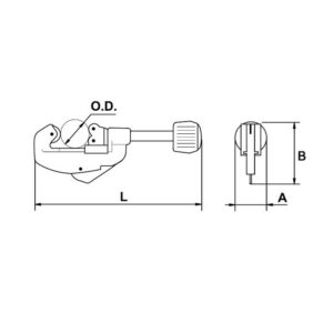 Cortatubos classic Ega Master 32 mm. para cobre codigo 63170 - Imagen 2