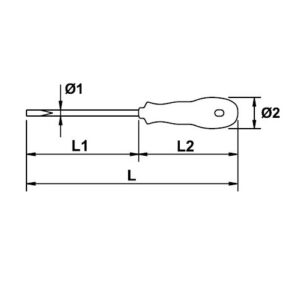 Destornillador torx Ega Master T-30 Mastertork codigo 66483 - Imagen 2