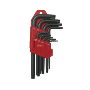 Juego de llaves tamper torx 9 ud. Ega Master TT10-TT50 serie larga codigo 56566