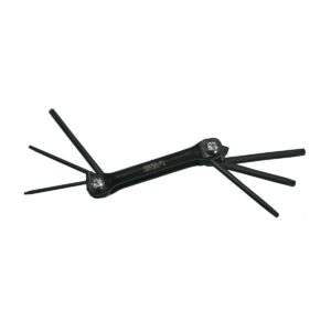 Juego de llaves tamper torx 6 ud. Ega Master TT10-TT30 desplegable codigo 56567