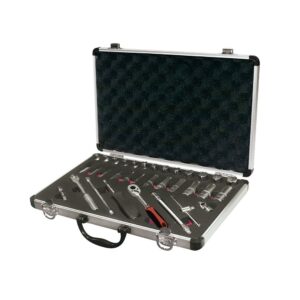 Juego de llaves de vaso 1/4" 30 ud. serie larga Ega Master 5/32"-9/16" 5/32"-9/16" 6 cantos codigo 58691