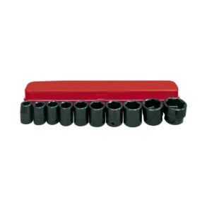 Juego de llaves de vaso 1/2" serie larga Ega Master 11 ud. 3/8"-1" codigo 61268