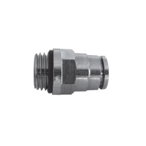 Racor recto con junta laton tubo macho D-6 3/8" EMC 06-G03