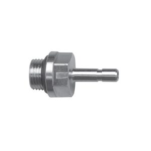 Racor laton espiga tubo macho D-12 1/4" laton niquelado GCJ 12-02