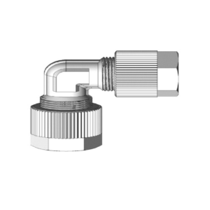 Codo tubo-tubo PVDF D-8