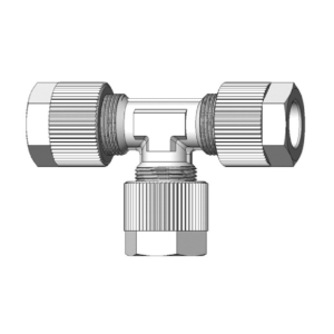 Te tubo-tubo-tubo PVDF D-6