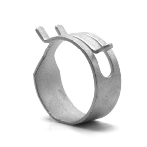 Abrazadera de muelle cincada Mikalor 9 mm.