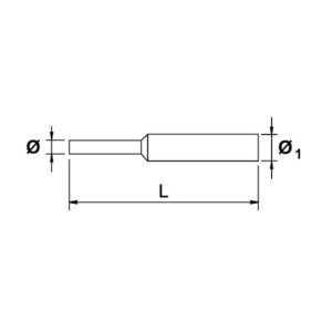 Botador cilindrico inoxidable Ega Master 5 mm. sin mango codigo 38613 - Imagen 2