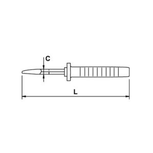 Alicate corte diagonal reforzado Ega Master 2000 mm. Mastercut Titacrom® Bimat codigo 62598 - Imagen 3