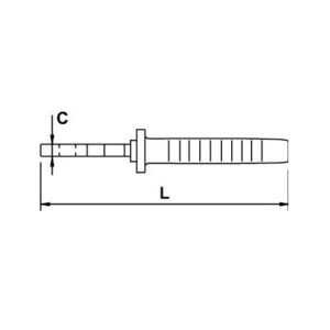 Alicate universal Ega Master 180 mm. pulido Bimat codigo 62451 - Imagen 3