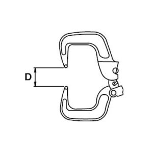 Tenaza grip con mordazas en "C" basculantes Ega Master 7" codigo 62489 - Imagen 4