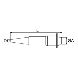 Granete con mango Ega Master 8 mm. codigo 63471 - Imagen 2