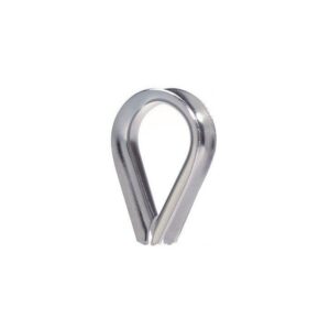 Guardacabos acero cincado DIN-6899/A Uniq cable 24 mm.