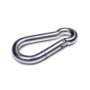 Mosqueton bombero acero cincado Uniq DIN-5299 4x40 mm.