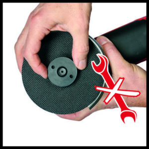 Amoladora angular Einhell TE-AG 125/1010 CE Q 1.010 W. articulo 4430890 - Imagen 3