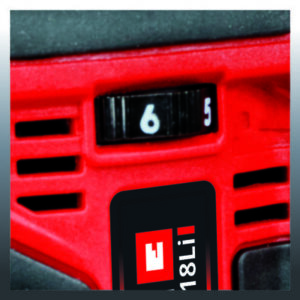Lijadora excentrica Einhell TE-RS 18 Li-Solo 18 V. articulo 4462010 - Imagen 3