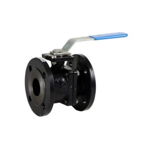 Valvula de esfera 2 piezas acero carbono bola a/inox. con bridas DN-50 PN-16