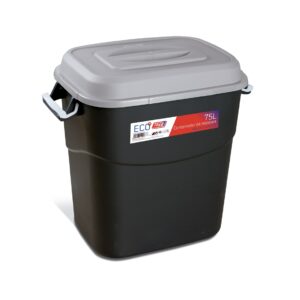 Contenedor de residuos Tayg negro-gris 75 codigo 411007