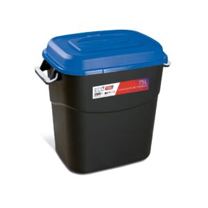 Contenedor de residuos Tayg negro-azul 75 codigo 411021