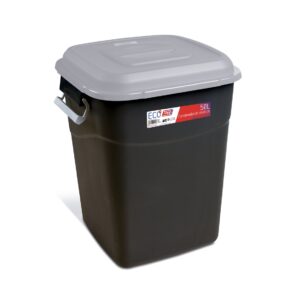 Contenedor de residuos Tayg negro-gris 50 codigo 412004 - Imagen 1