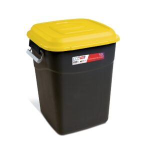 Contenedor de residuos Tayg negro-amarillo 50 codigo 412011